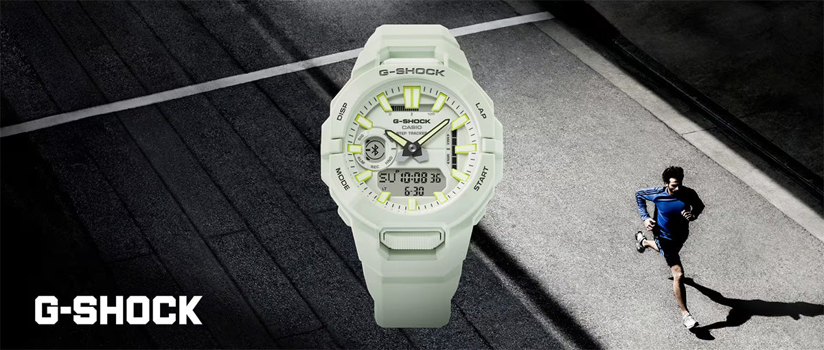 G-SHOCK G-SQUAD GBA-950シリーズ アーバンスポーツ GBA-950-7AJF メンズ 電池式 Bluetooth アナデジ ホワイト