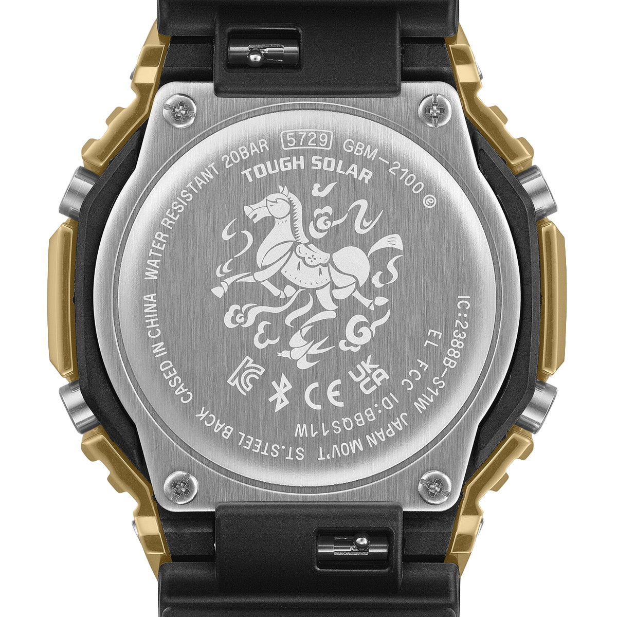 G-SHOCK メタルカバード オクタゴン 2026 干支 千里馬 GBM-2100CX-9AJR
