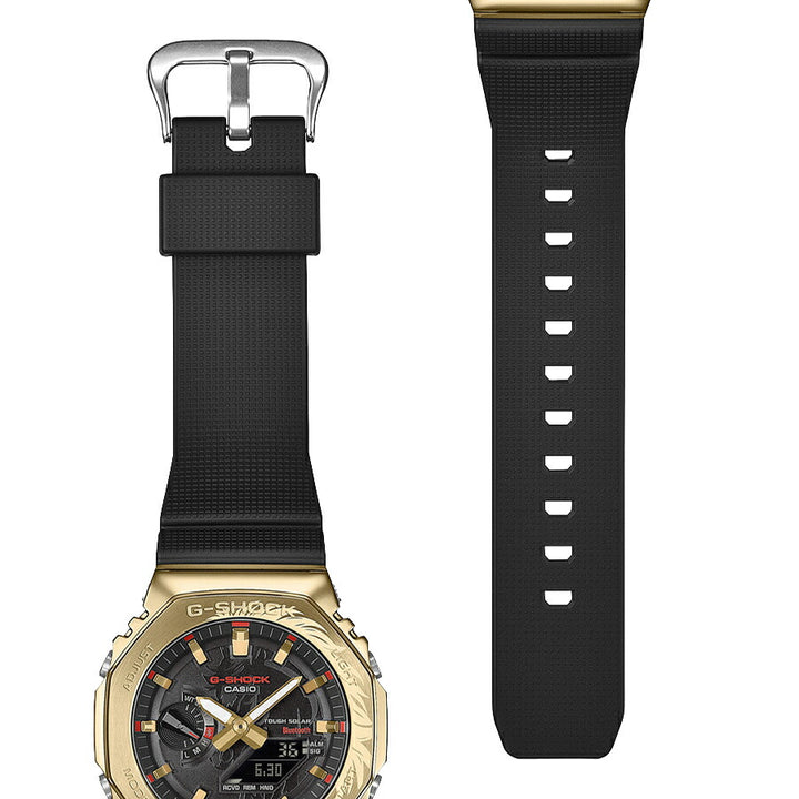 G-SHOCK メタルカバード オクタゴン 2026 干支 千里馬 GBM-2100CX-9AJR メンズ ソーラー Bluetooth アナデジ 樹脂バンド 反転液晶