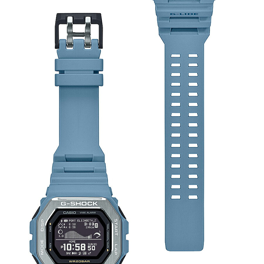 G-SHOCK G-LIDE GBX-100シリーズ GBX-100-2AJF メンズ 腕時計 電池式 Bluetooth デジタル 反転液晶 ブルー 国内正規品 カシオ
