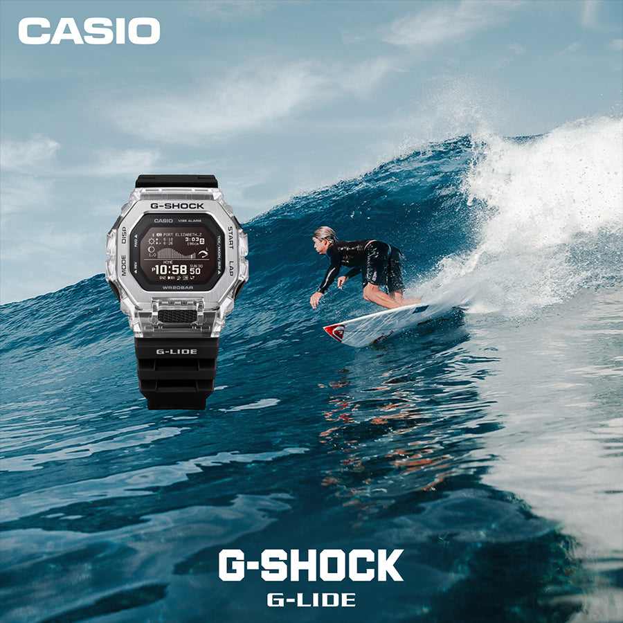 5月16日発売》G-SHOCK G-LIDE Gleaming Wave GBX-100S-1JF