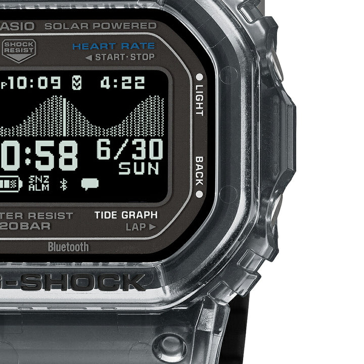 G-SHOCK G-LIDE 心拍計測 歩数計測 GBX-H5600-1JR メンズ ソーラー Bluetooth デジタル MIP液晶 ブラック