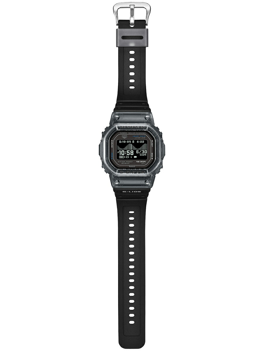 G-SHOCK G-LIDE 心拍計測 歩数計測 GBX-H5600-1JR メンズ ソーラー Bluetooth デジタル MIP液晶 ブラック