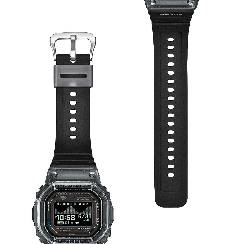 G-SHOCK G-LIDE 心拍計測 歩数計測 GBX-H5600-1JR メンズ ソーラー Bluetooth デジタル MIP液晶 ブラック