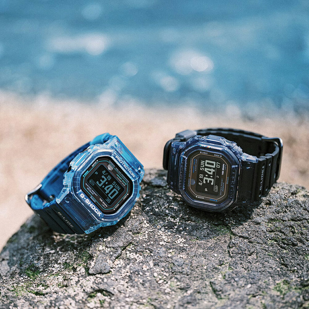 G-SHOCK G-LIDE 心拍計測 歩数計測 GBX-H5600-2JR メンズ ソーラー Bluetooth デジタル MIP液晶 ブルー