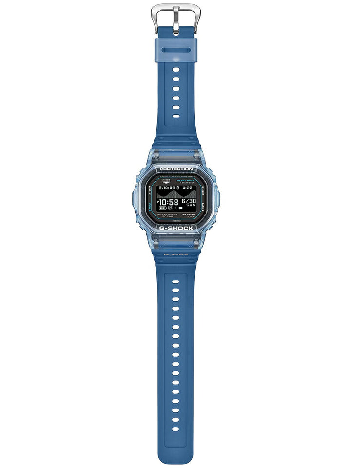 G-SHOCK G-LIDE 心拍計測 歩数計測 GBX-H5600-2JR メンズ ソーラー Bluetooth デジタル MIP液晶 ブルー