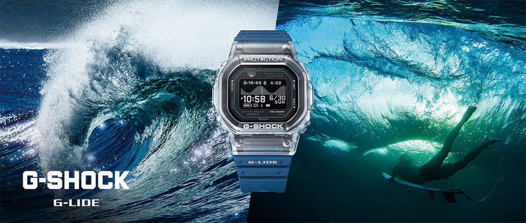 G-SHOCK G-LIDE 心拍計測 歩数計測 GBX-H5600-2JR メンズ ソーラー Bluetooth デジタル MIP液晶 ブルー