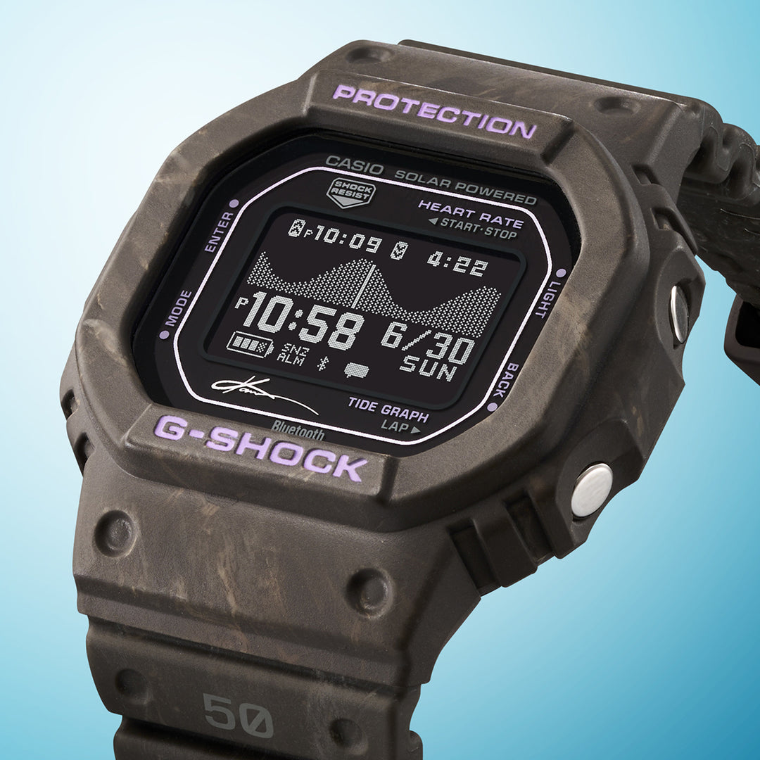 G-SHOCK G-LIDE 五十嵐カノア シグネチャーモデル GBX-H5600KI-5JR メンズ ソーラー Bluetooth デジタル MIP液晶 心拍計測 歩数計測