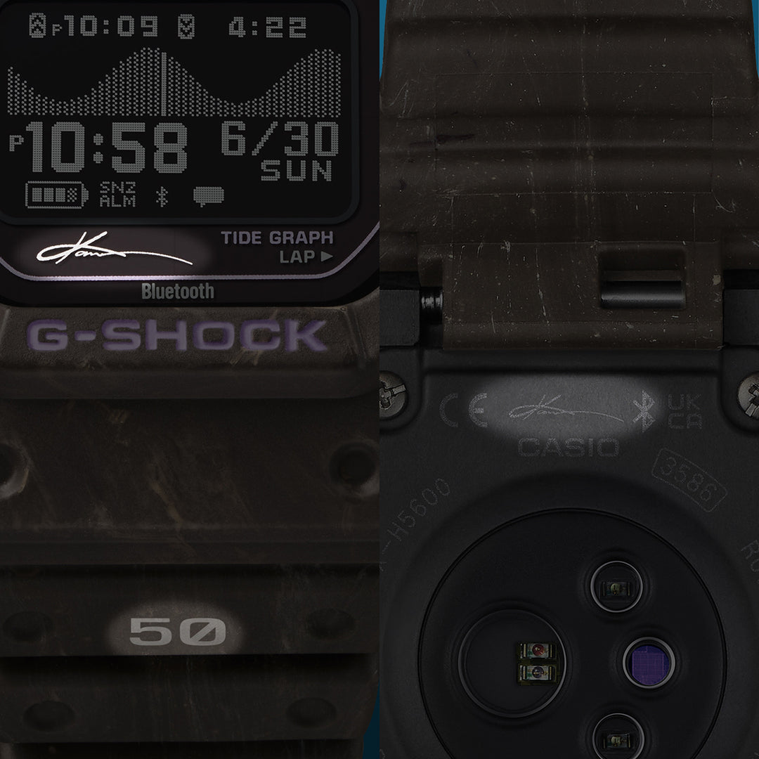 G-SHOCK G-LIDE 五十嵐カノア シグネチャーモデル GBX-H5600KI-5JR メンズ ソーラー Bluetooth デジタル MIP液晶 心拍計測 歩数計測