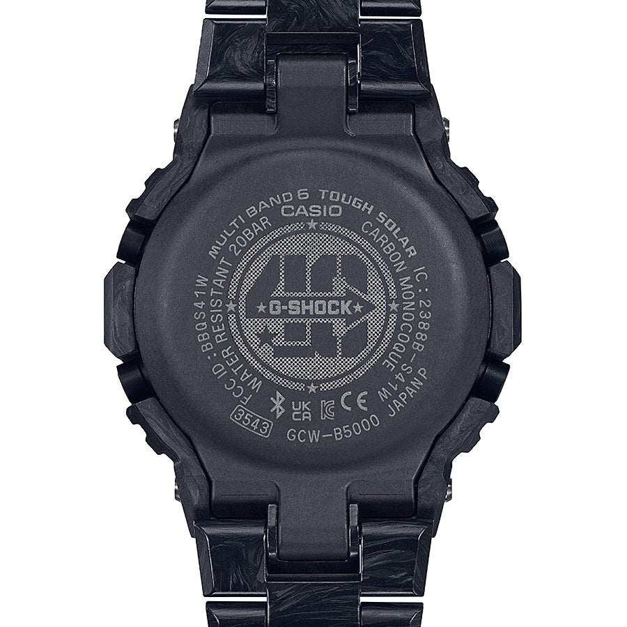 G-SHOCK 40周年記念 カーボンエディション GCW-B5000UN-1JR メンズ 電波ソーラー Bluetooth デジタル スク –  THE CLOCK HOUSE公式オンラインストア