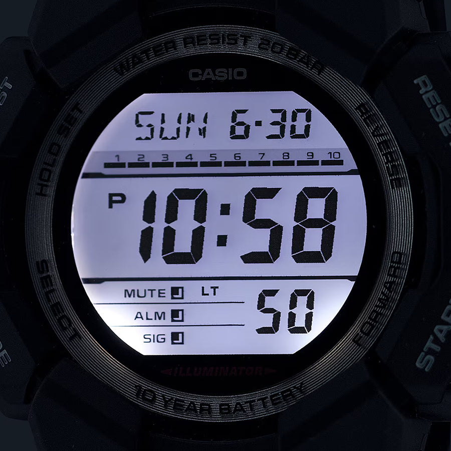 G-SHOCK 10年バッテリー GD-010-1JF メンズ 電池式 デジタル ラウンド