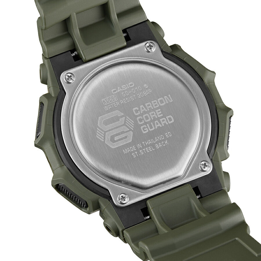 G-SHOCK 10年バッテリー GD-010-3JF メンズ 電池式 デジタル ラウンド