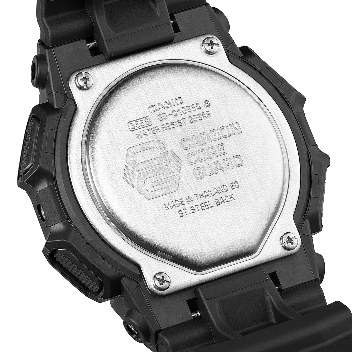 4月10日発売》G-SHOCK ブラック&エレクトログリーン 10年バッテリー