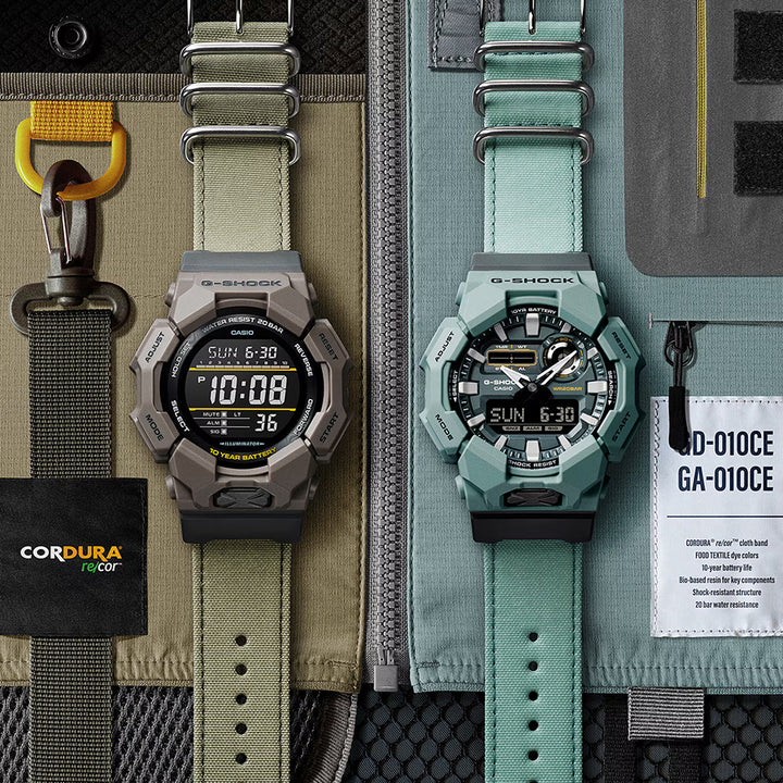 G-SHOCK 10年バッテリー ビッグケース エキナセア GD-010CE-5JF メンズ 腕時計 電池式 デジタル クロスバンド 反転液晶 国内正規品 カシオ