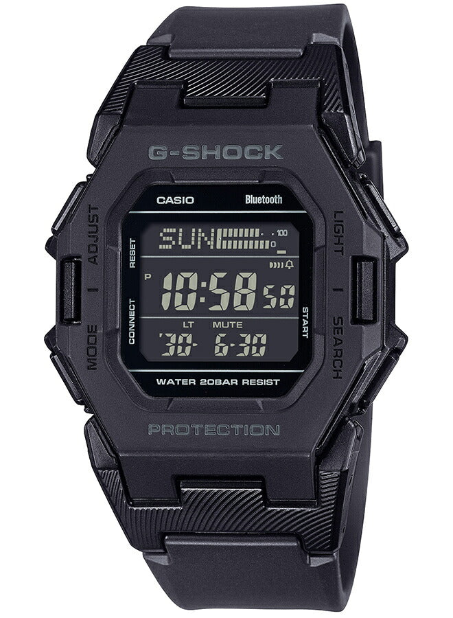 G-SHOCK GD-B500シリーズ ミニマルデザイン 小型 GD-B500-1JF メンズ レディース 腕時計 電池式 Bluetooth デジタル 反転液晶 ブラック 国内正規品 カシオ