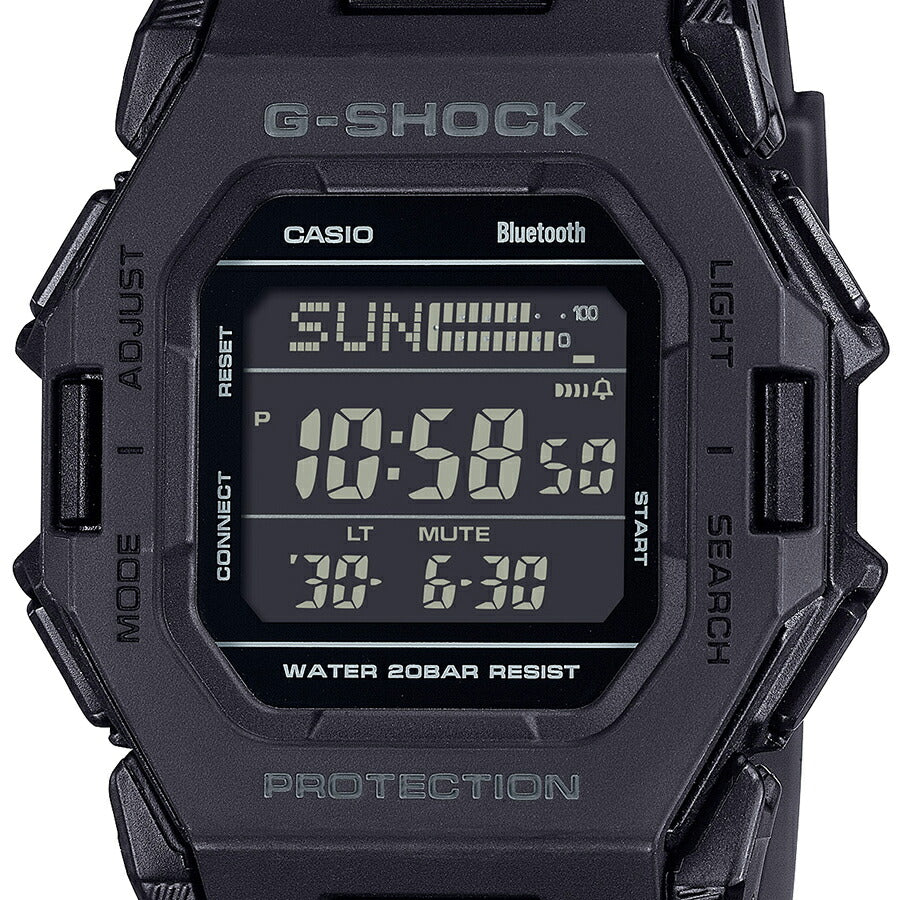 G-SHOCK GD-B500シリーズ ミニマルデザイン 小型 GD-B500-1JF メンズ レディース 腕時計 電池式 Bluetooth デジタル 反転液晶 ブラック 国内正規品 カシオ