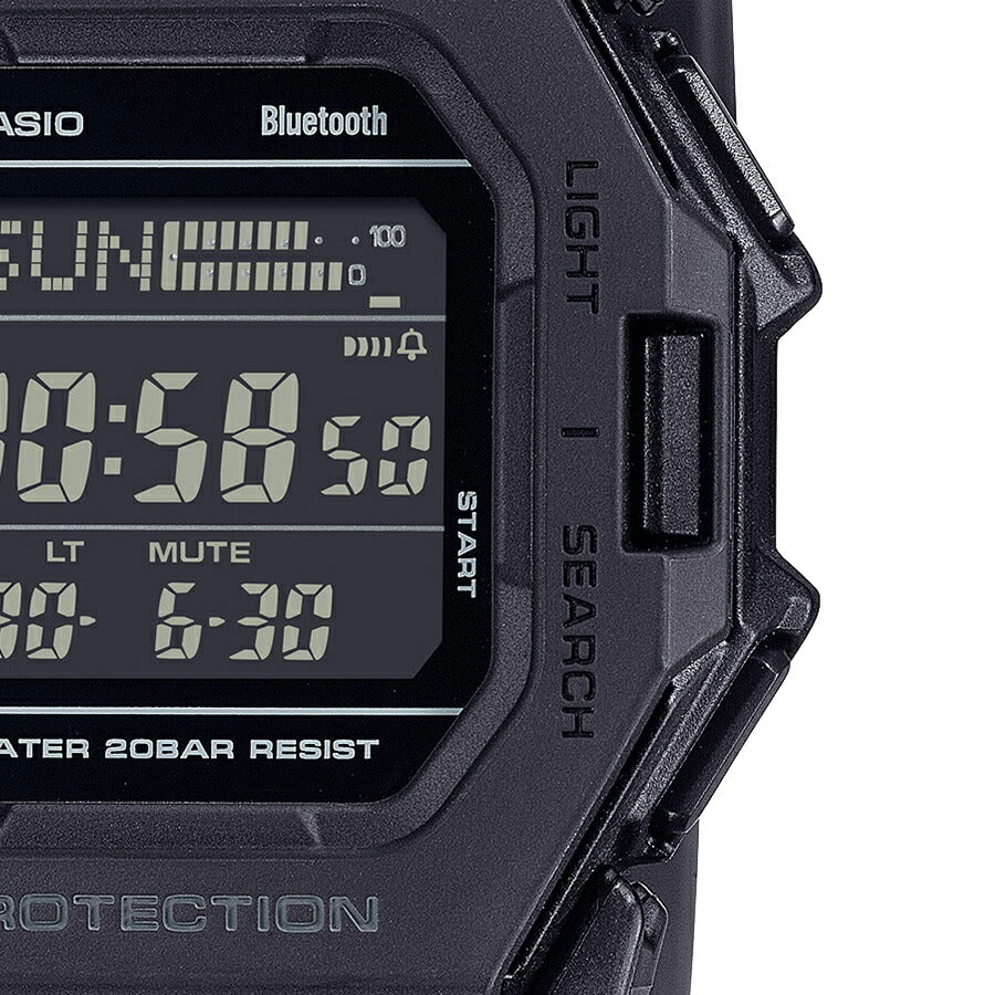 G-SHOCK GD-B500シリーズ ミニマルデザイン 小型 GD-B500-1JF メンズ レディース 腕時計 電池式 Bluetooth デジタル 反転液晶 ブラック 国内正規品 カシオ