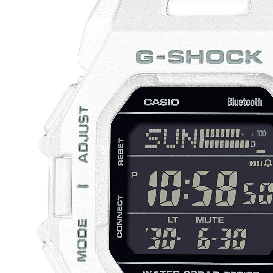 G-SHOCK GD-B500シリーズ ミニマルデザイン 小型 GD-B500-7JF メンズ レディース 腕時計 電池式 Bluetooth デジタル 反転液晶 ホワイト 国内正規品 カシオ