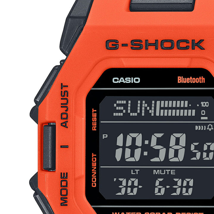 G-SHOCK GD-B500シリーズ オレンジ GD-B500FL-4JF メンズ レディース 腕時計 電池式 Bluetooth デジタル 樹脂バンド 反転液晶 国内正規品 カシオ