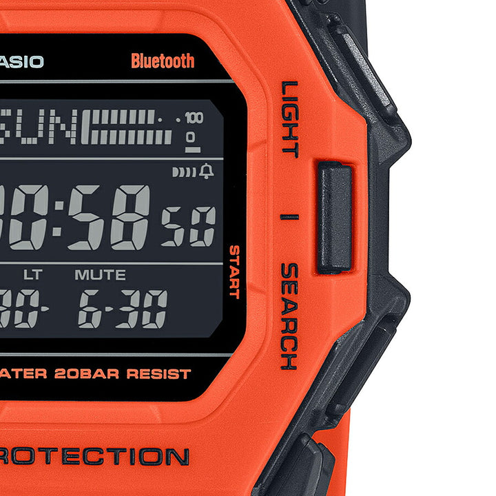 G-SHOCK GD-B500シリーズ オレンジ GD-B500FL-4JF メンズ レディース 腕時計 電池式 Bluetooth デジタル 樹脂バンド 反転液晶 国内正規品 カシオ