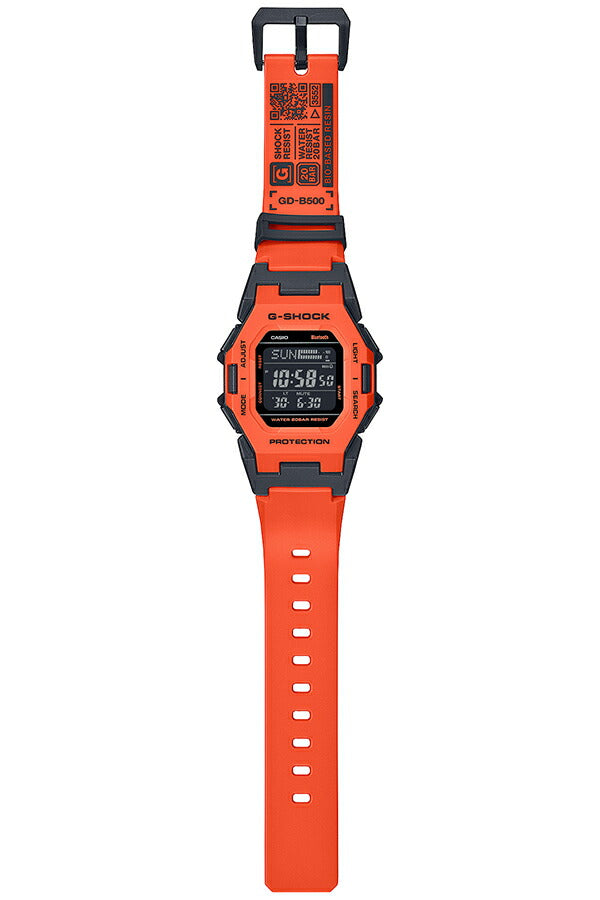 9月6日発売》G-SHOCK GD-B500シリーズ オレンジ GD-B500FL-4JF メンズ レディース 電池式 Bluetooth – THE  CLOCK HOUSE公式オンラインストア