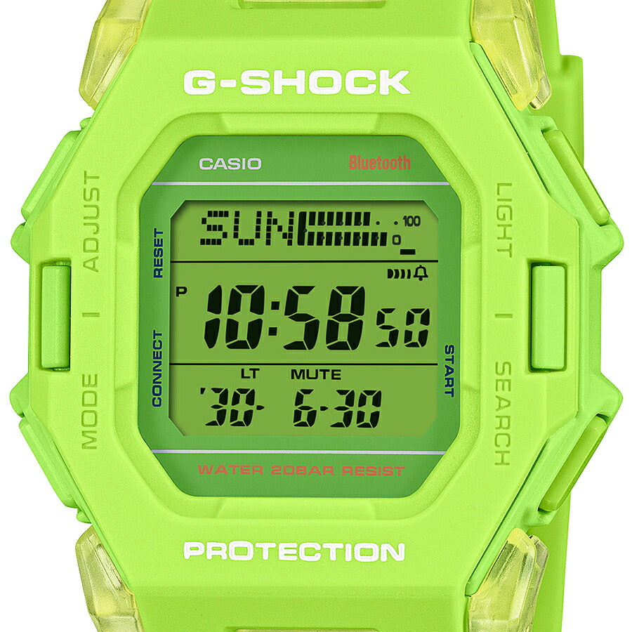 G-SHOCK GD-B500シリーズ ミニマルデザイン 小型 GD-B500S-3JF メンズ レディース 腕時計 電池式 Bluetooth デジタル 反転液晶 グリーン 国内正規品 カシオ