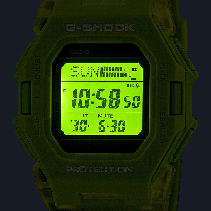 G-SHOCK GD-B500シリーズ ミニマルデザイン 小型 GD-B500S-3JF メンズ レディース 腕時計 電池式 Bluetooth デジタル 反転液晶 グリーン 国内正規品 カシオ