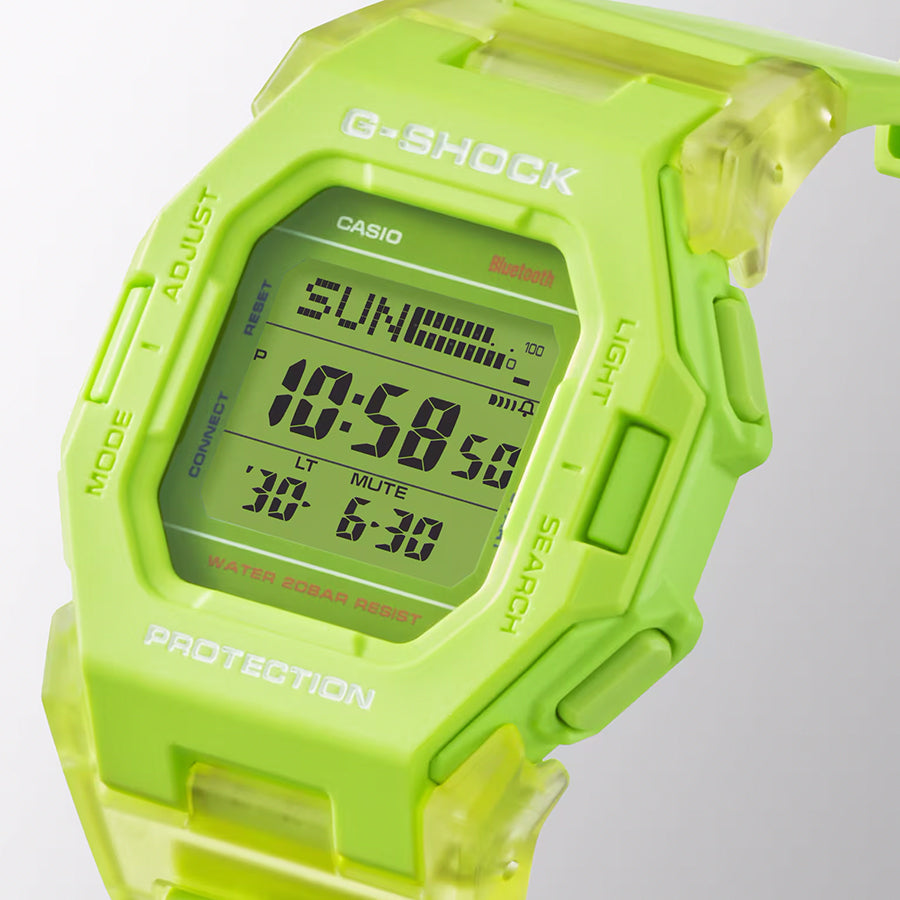 G-SHOCK GD-B500シリーズ ミニマルデザイン 小型 GD-B500S-3JF メンズ レディース 腕時計 電池式 Bluetooth デジタル 反転液晶 グリーン 国内正規品 カシオ