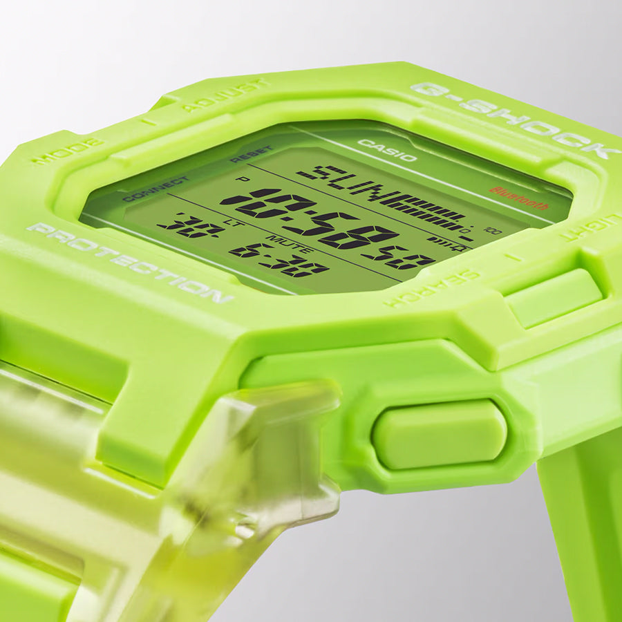 G-SHOCK GD-B500シリーズ ミニマルデザイン 小型 GD-B500S-3JF メンズ レディース 腕時計 電池式 Bluetooth デジタル 反転液晶 グリーン 国内正規品 カシオ