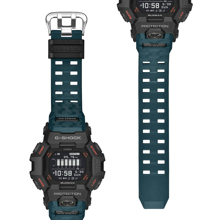 G-SHOCK マッドマン MIP液晶搭載モデル GDG-B100-1A3JF メンズ 電池式 Bluetooth デジタル 樹脂バンド グリーン 反転液晶