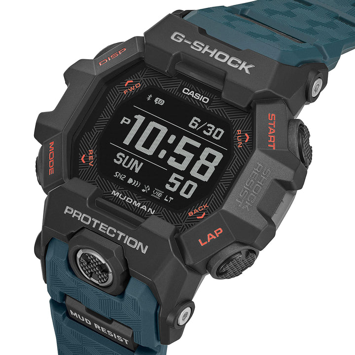 G-SHOCK マッドマン MIP液晶搭載モデル GDG-B100-1A3JF メンズ 電池式 Bluetooth デジタル 樹脂バンド グリーン 反転液晶