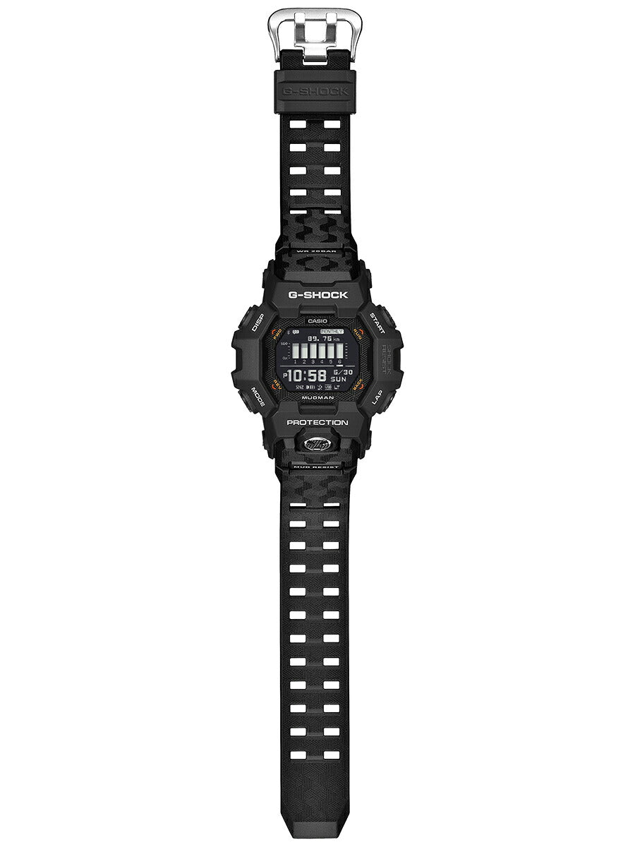 G-SHOCK マッドマン MIP液晶搭載モデル GDG-B100-1JF メンズ 電池式 Bluetooth デジタル 樹脂バンド ブラック 反転液晶