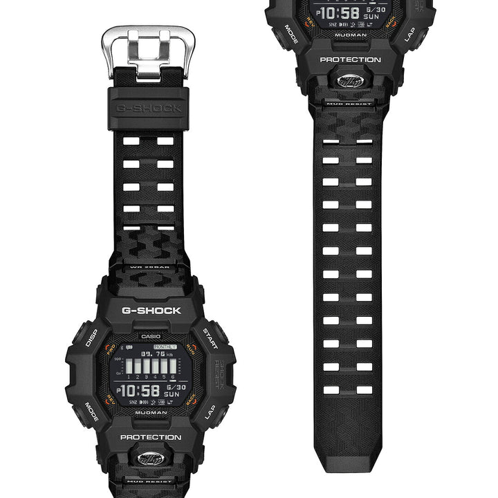 G-SHOCK マッドマン MIP液晶搭載モデル GDG-B100-1JF メンズ 電池式 Bluetooth デジタル 樹脂バンド ブラック 反転液晶
