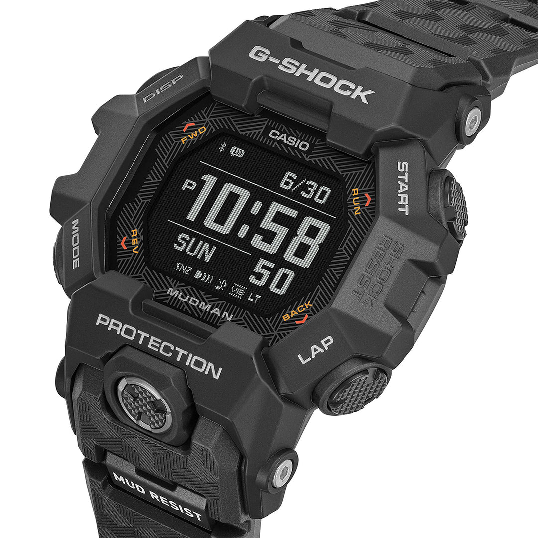 G-SHOCK マッドマン MIP液晶搭載モデル GDG-B100-1JF メンズ 電池式 Bluetooth デジタル 樹脂バンド ブラック 反転液晶