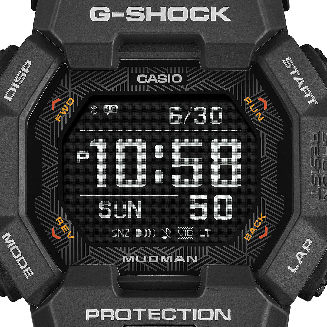 G-SHOCK マッドマン MIP液晶搭載モデル GDG-B100-1JF メンズ 電池式 Bluetooth デジタル 樹脂バンド ブラック 反転液晶