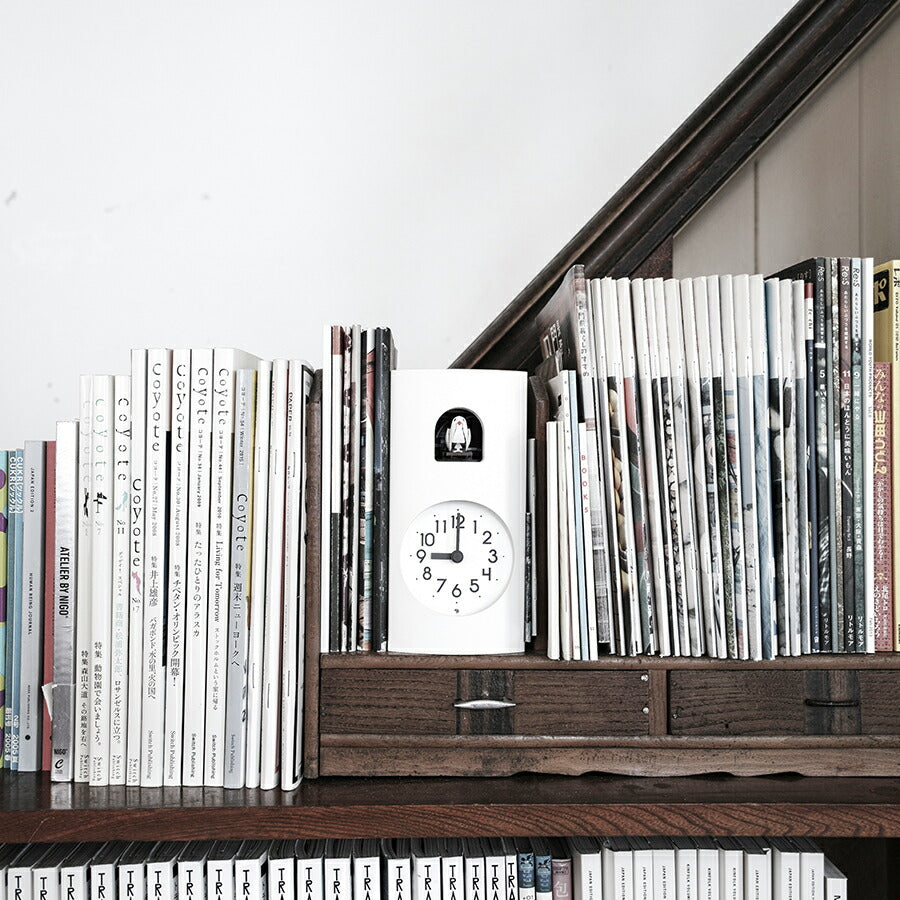 鳩時計 Lemnos Bockoo ブックゥ 後藤史明　カッコー時計 置き時計 Bockoo ブックゥ - CASA - レムノス オンラインストア【公式】Lemnos