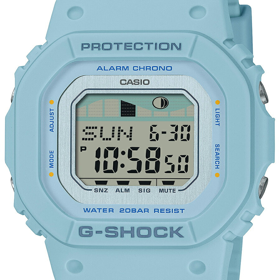 CASIO G-SHOCK G-LIDE GLX-S5600 腕時計 ブルー G-SHOCK G-LIDE ミッドサイズ GLX-S5600-2JF メンズ レディース