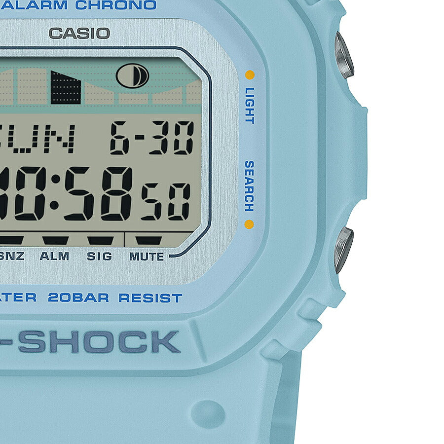 CASIO G-SHOCK G-LIDE GLX-S5600 腕時計 ブルー G-SHOCK】G-LIDE(Gライド) / GLX-S5600-2JF （ライトブルー