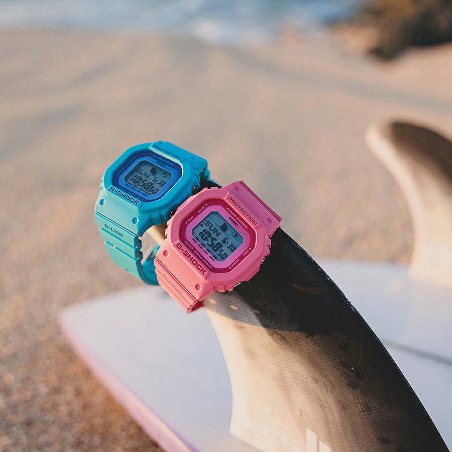 Gショック　4本　美品 G-SHOCK G-LIDE ミッドサイズ ブライトフラワーカラー カンヒザクラ