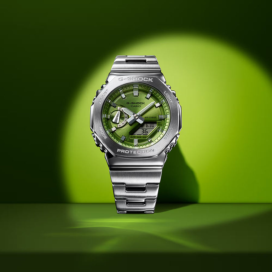 G-SHOCK メタルカバード GM-2110D-3AJF メンズ 電池式 アナデジ