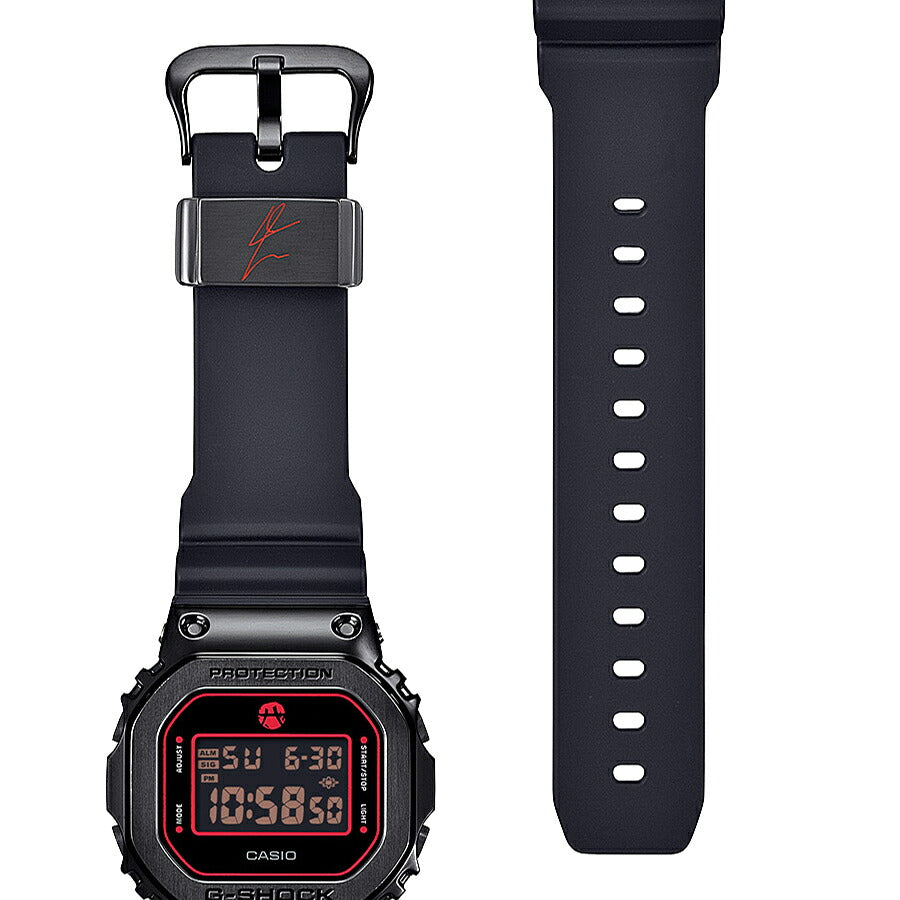 G-SHOCK 八村塁 シグネチャーモデル メタルカバード GM-5600RH-1JR メンズ 電池式 デジタル スクエア 樹脂バンド