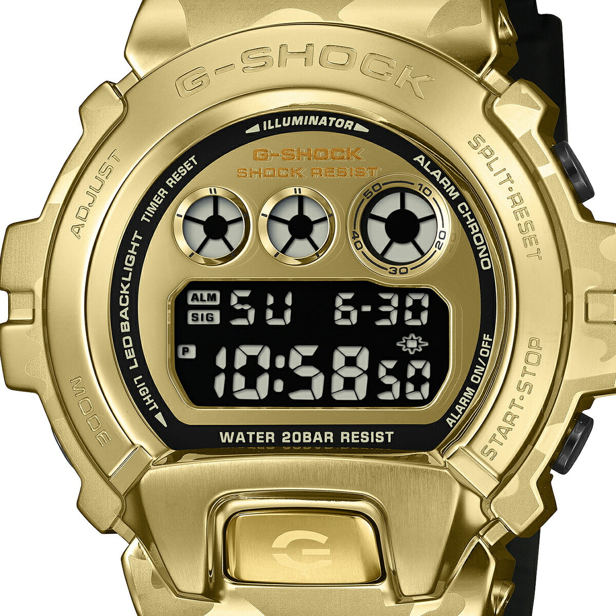 専用　最終価格　美品　G-SHOCK GM-6900G 6月19日発売/予約》G-SHOCK メタルカバード ボールドカモシリーズ