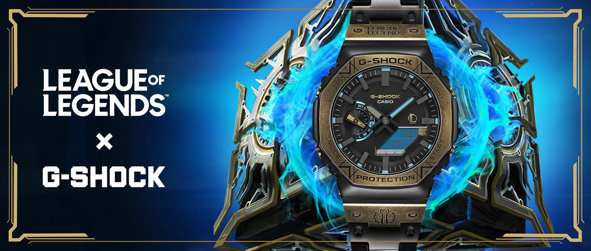 G-SHOCK LEAGUE OF LEGENDS リーグ・オブ・レジェンド コラボ ヘクステック GM-B2100LL-1AJR メンズ ソーラー Bluetooth オクタゴン 日本製