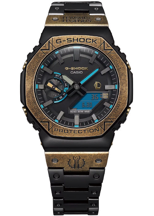 G-SHOCK リーグ・オブ・レジェンド コラボ ヘクステック GM-B2100LL-1AJR メンズ 腕時計 ソーラー Bluetooth オクタゴン 国内正規品 カシオ