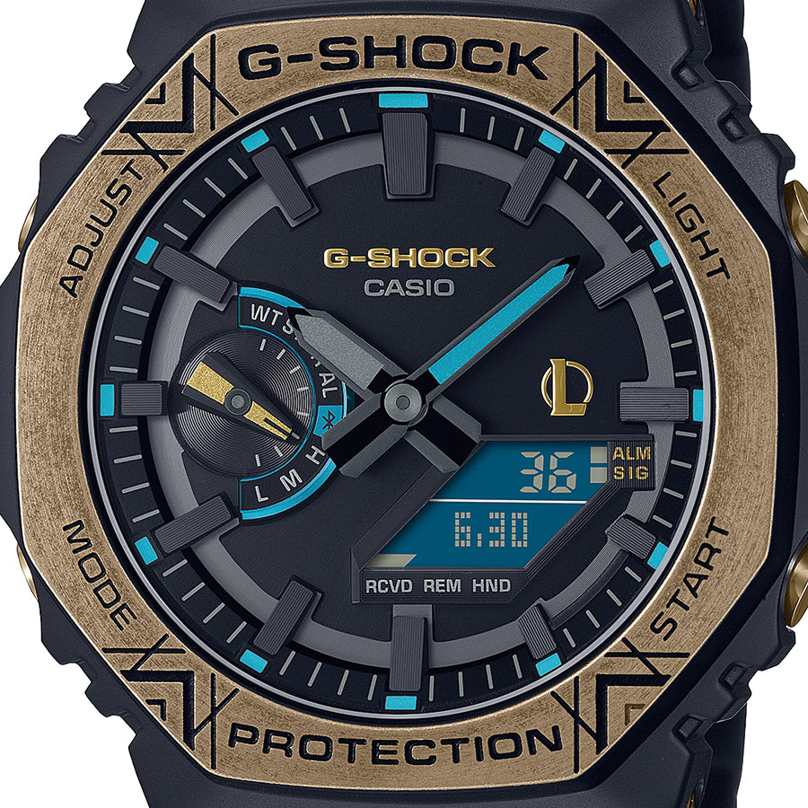 G-SHOCK リーグ・オブ・レジェンド コラボ ヘクステック GM-B2100LL-1AJR メンズ 腕時計 ソーラー Bluetooth オクタゴン 国内正規品 カシオ カシオーク