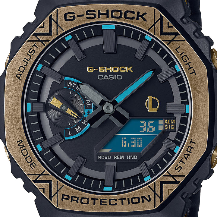 G-SHOCK リーグ・オブ・レジェンド コラボ ヘクステック GM-B2100LL-1AJR メンズ 腕時計 ソーラー Bluetooth オクタゴン 国内正規品 カシオ