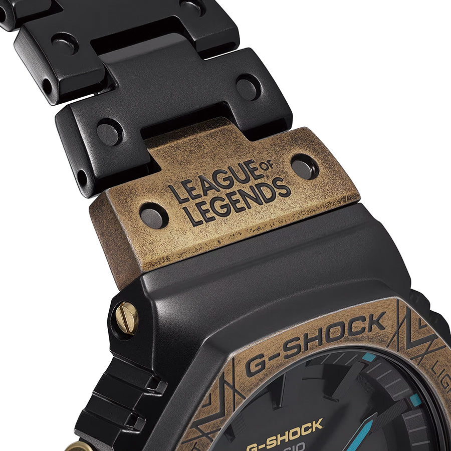 G-SHOCK リーグ・オブ・レジェンド コラボ ヘクステック GM-B2100LL-1AJR メンズ 腕時計 ソーラー Bluetooth オクタゴン 国内正規品 カシオ