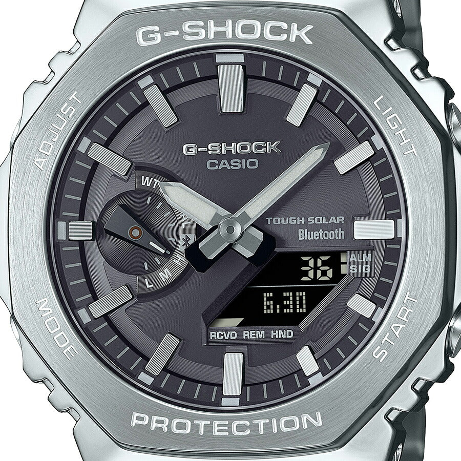 中山ユリ セックス G-SHOCK FULL METAL フルメタル オクタゴン GM-B2100SD-1AJF メンズ ソーラー Bluetooth ブラック – THE CLOCK HOUSE公式オンラインストア