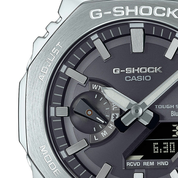 G-SHOCK FULL METAL フルメタル オクタゴン GM-B2100SD-1AJF メンズ 腕時計 ソーラー Bluetooth ブラックダイヤル 国内正規品 カシオ 日本製