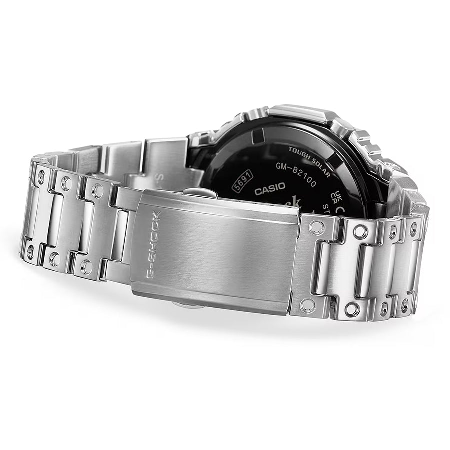 G-SHOCK FULL METAL フルメタル オクタゴン GM-B2100SD-1AJF メンズ 腕時計 ソーラー Bluetooth ブラックダイヤル 国内正規品 カシオ 日本製